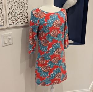 Lilly Pulitzer Coral Cotton Dress